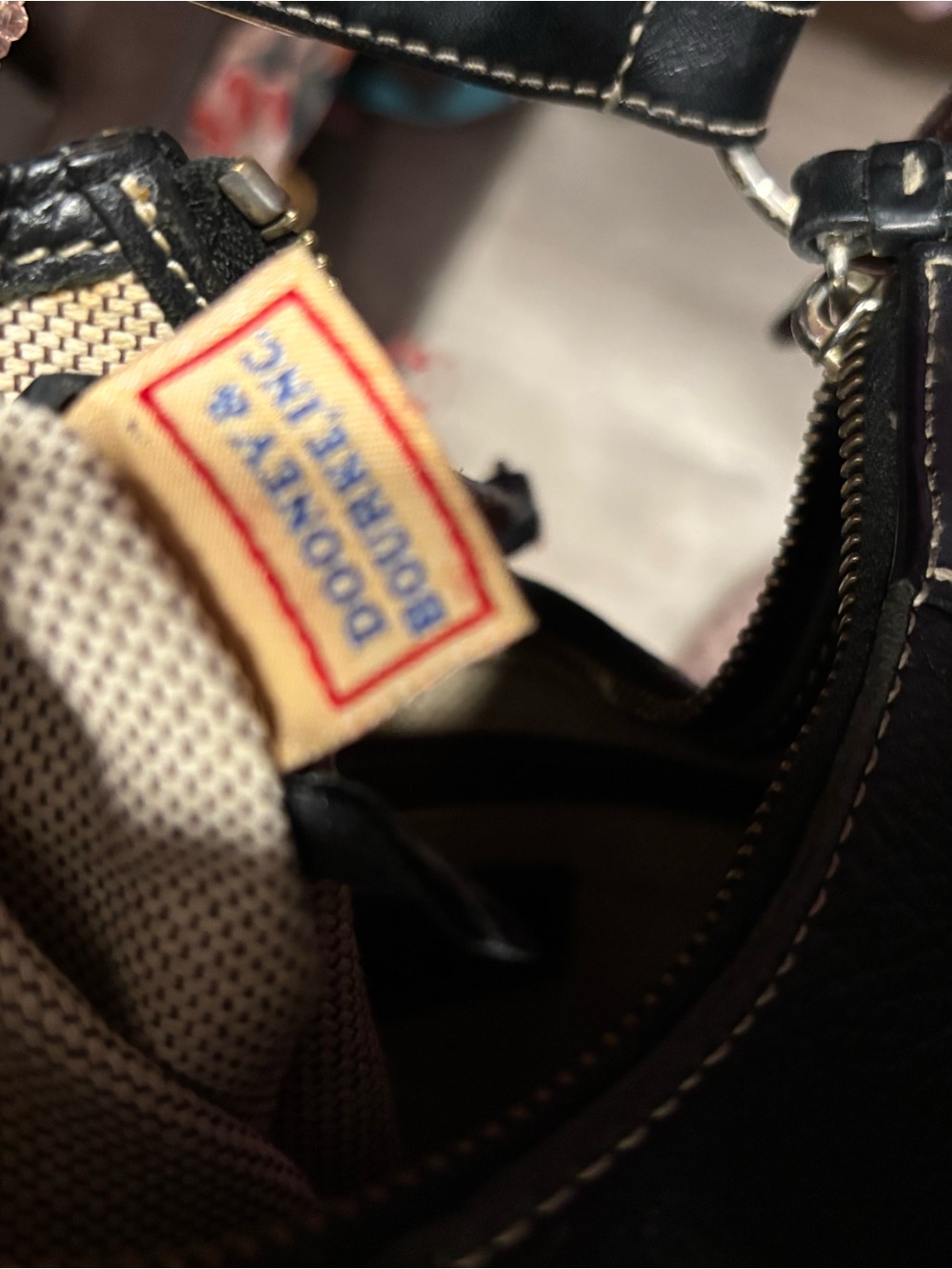 Coach Black Multi Floral Dome Satchel Like New - Picture 3 of 9